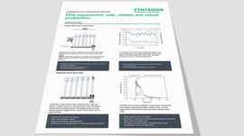 FDA requirement: safe, reliable and robust production (PAT classic)