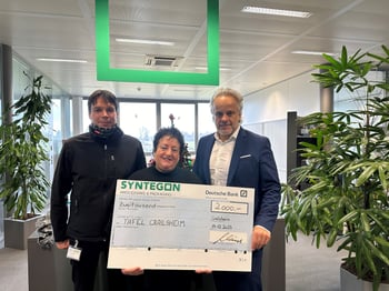 Syntegon donates to Crailsheim food bank