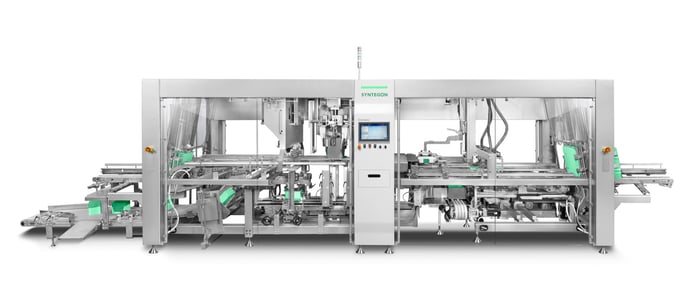 Wrap Around Elematic 3001 Sammelpacker von Syntegon