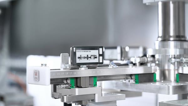 Mesage in Place changeover Elematic 3001
