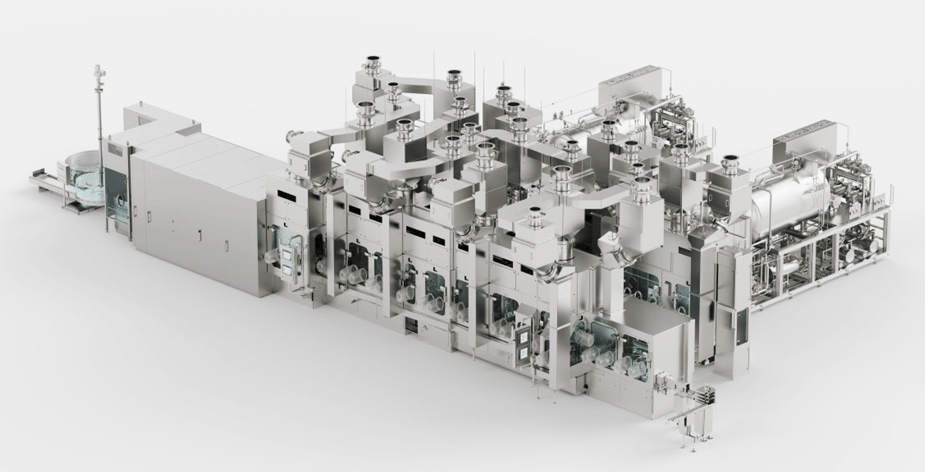 8 high-potent ADC vial filling lines for customers in China