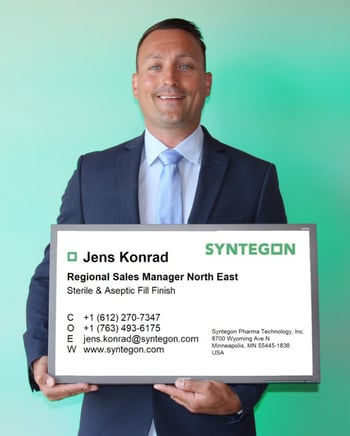 Introducing New North America Pharma Liquid Regional Sales Manager Jens Konrad