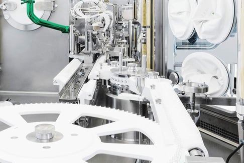 Filling bulk cartridges, syringes & vials » Syntegon