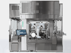 Compact pharmaceutical filling machine designed to reduce production costs in small-scale manufacturing