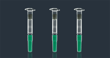 Single RTU syringe for pharmaceutical filling solutions, part of Syntegon's packaging type selection process for tailored production needs.