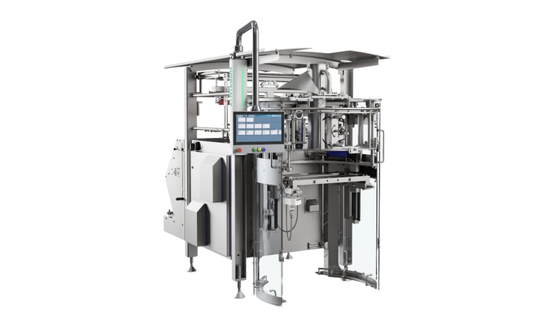 SVX Series vertical form fill seal machine, designed for high output and future-ready modular upgrades.