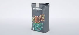 Block bottom / bag flat top with label