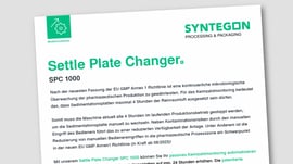 Keimzahlmonitoring: Automatisierter Wechsel Sedimentationsplatten