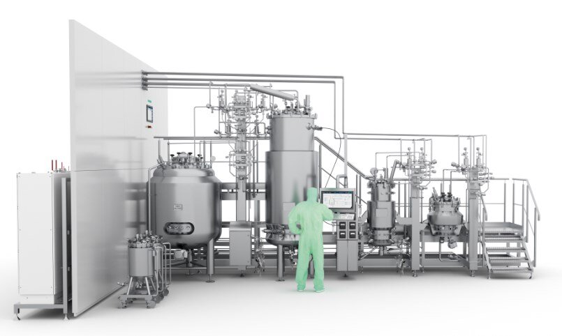 240502_Bioprozess_Upstream_1000L_Modell_006_Still_A3_with_human_v01