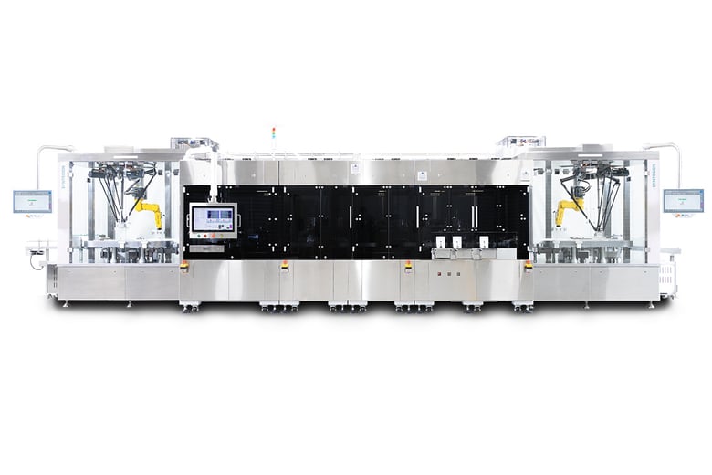 AIM DIRect for the automated de-nesting, inspection, and re-nesting of pre-filled syringes