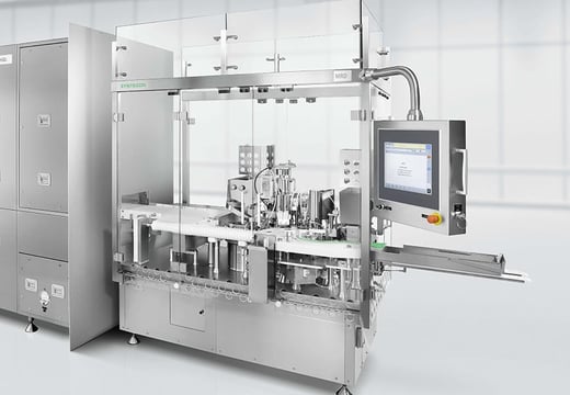TurboFil Assembly and Vial Filling Station Is Used for Unidose