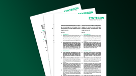 General Terms and Conditions of Purchase for deliveries and services to Syntegon Packaging Systems AG and Syntegon Technology Services AG