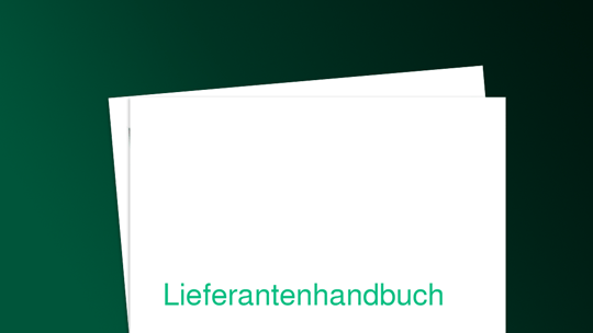 Syntegon Lieferantenhandbuch