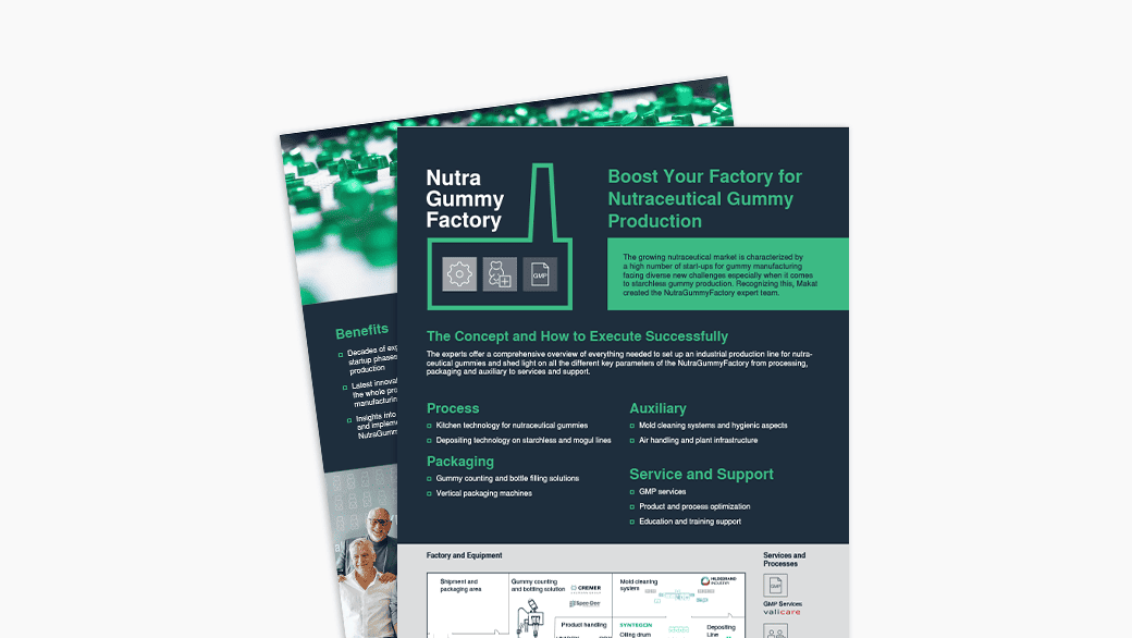 NutraGummyFactory Flyer