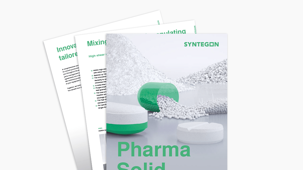 Pharma Solid portfolio brochure