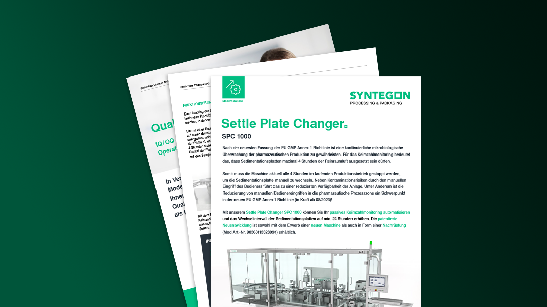 Keimzahlmonitoring: Automatisierter Wechsel Sedimentationsplatten