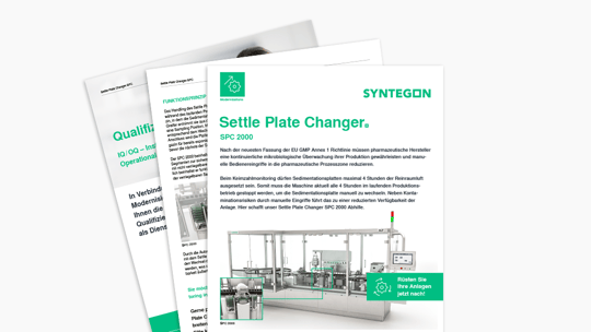 Keimzahlmonitoring: Automatisierter Wechsel Sedimentationplatten