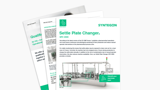 Viable monitoring: Automated change of settle plates