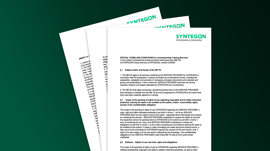 SPECIAL TERMS AND CONDITIONS for Commissioning Training Services in the context of educational events and other training services (BB-TD) of Syntegon Group Germany