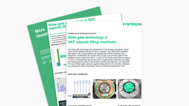 Slide-gate technology in GKF capsule filling machines