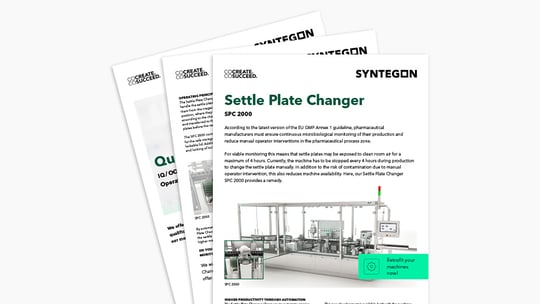 Viable monitoring: Automated change of settle plates