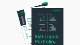 Vial liquid brochure