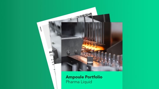 Ampullen-Portfolio Broschüre