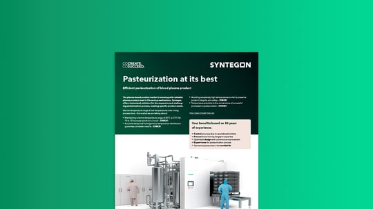 Pasteurisierung von Blutplasmaprodukten im Überblick