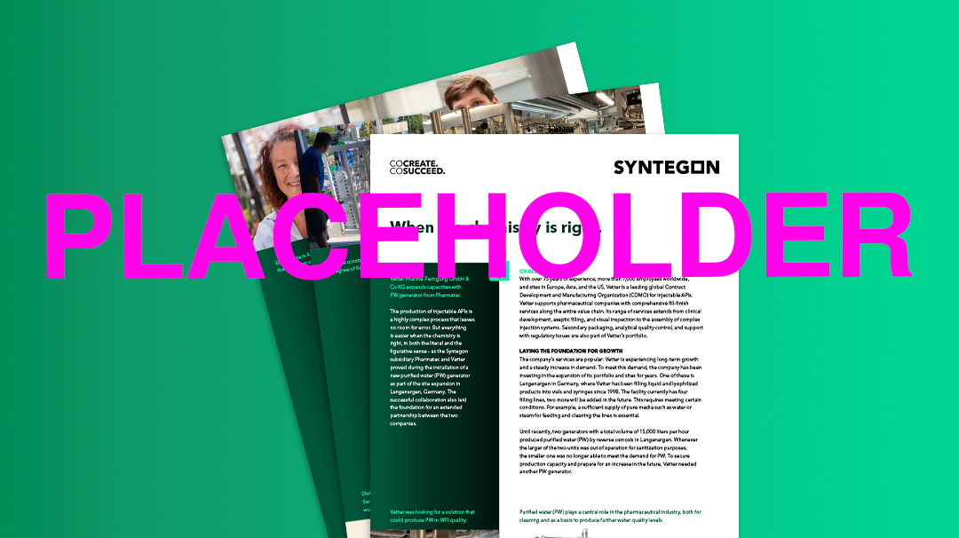 Membrane WFI guide for energy efficient production