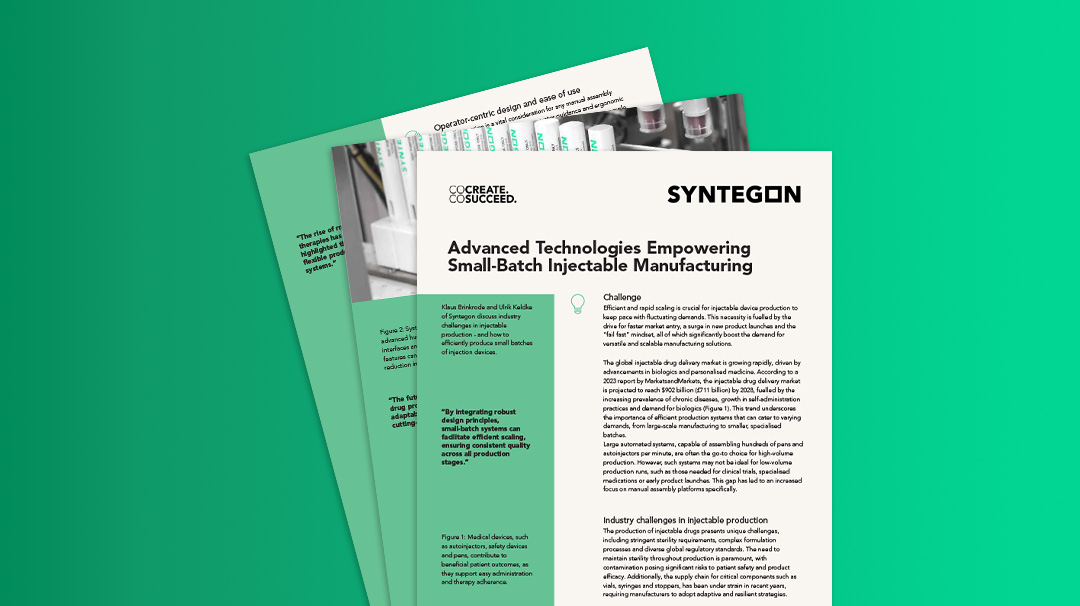 Small-batch manufacturing guide