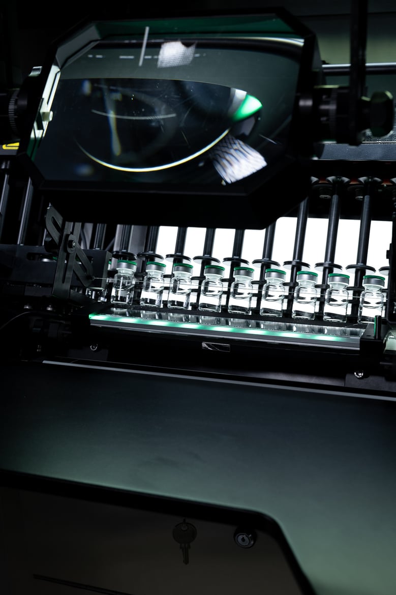 Semi-automated visual inspection » Syntegon