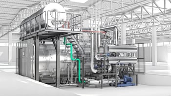 Sustainability in pharma with hot water sterilizers from Syntegon