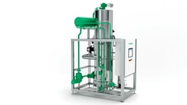Energy efficiency in pure steam generation