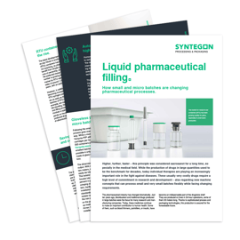 Get expert insights and practical strategies built on Syntegon’s industry-leading experience.